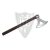 Viking axe with perforated head