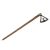 Viking axe with cross inside the head
