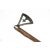 Viking axe with cross inside the head