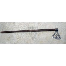 Viking axe with cross inside the head