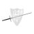   Federsword for tourneys with bell shape blade, point back-folded