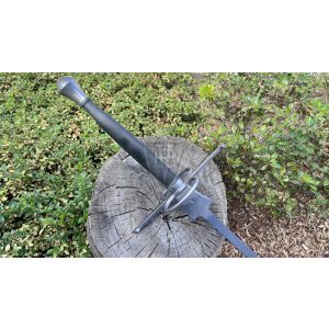 Federsword with parrying rings