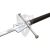 Federsword with button on guard