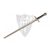   HEMA 1,5 hand sword for fencingtrainings, with spatulated tip
