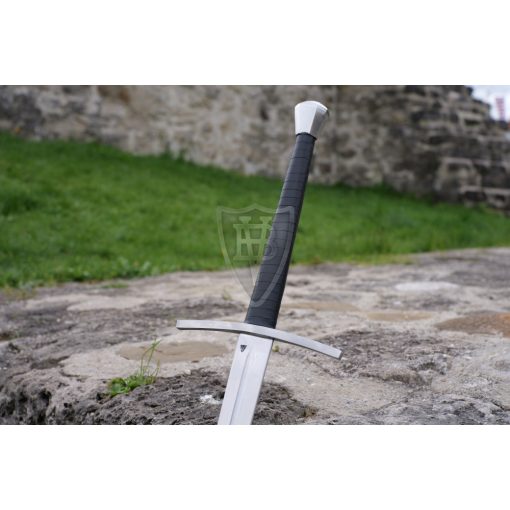 HEMA 1,5 hand sword for fencingtrainings, with back-folded tip