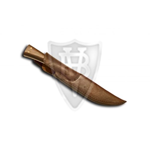  large medieval knife with a slightly curved handle