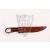 Scandinavian type of knife, forged from one material