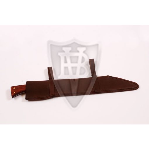 Scramasax with riveted handle