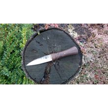 Straight bladed medieval knfie