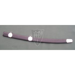 Hardwood Scabbard for sabres, Leather covered 