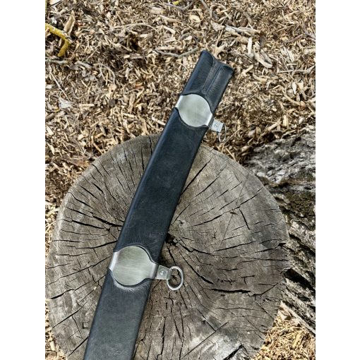 Hardwood Scabbard for sabres, Leather covered 