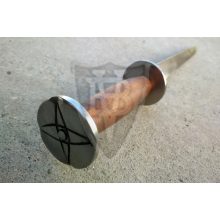 XV. century rondel dagger with wooden handle