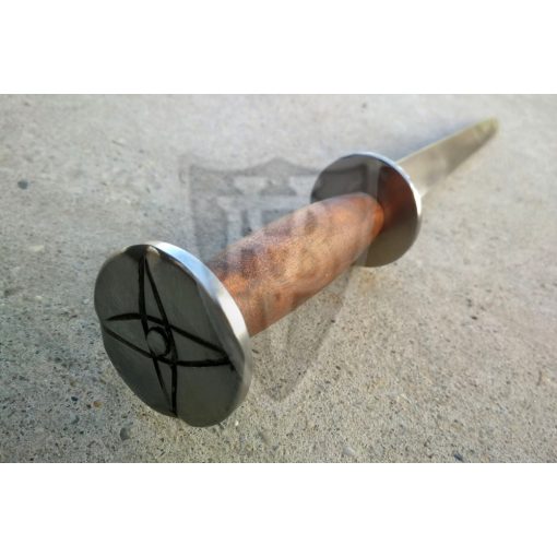 XV. century rondel dagger with wooden handle