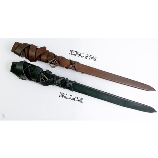 Sword-Scabbard with belt from Leather