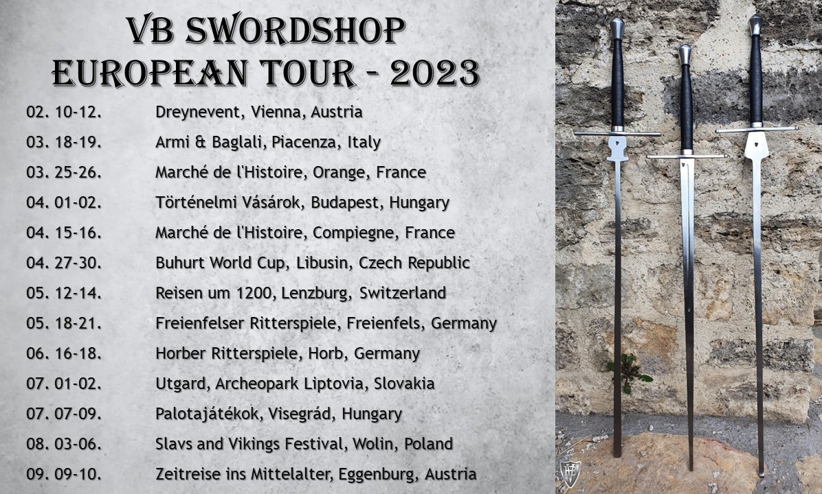 VB Swordshop EUROPEAN TOUR