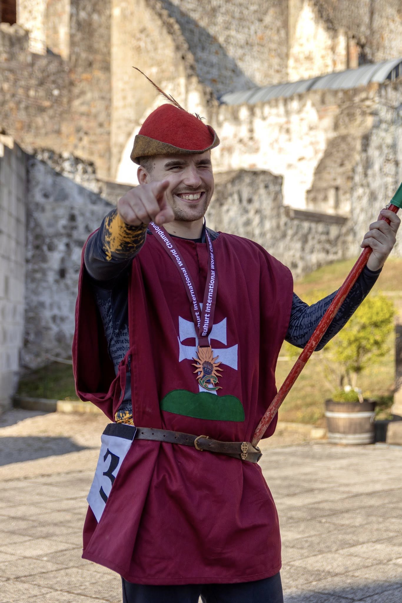 Bronze medal at the 2025 Buhurt International World Championship